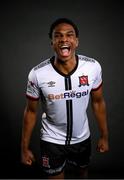 10 February 2022; Mayowa Animasahun during a Dundalk squad portrait session at Oriel Park in Dundalk, Louth. Photo by Stephen McCarthy/Sportsfile