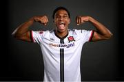 10 February 2022; Mayowa Animasahun during a Dundalk squad portrait session at Oriel Park in Dundalk, Louth. Photo by Stephen McCarthy/Sportsfile