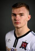 10 February 2022; Lewis Macari during a Dundalk squad portrait session at Oriel Park in Dundalk, Louth. Photo by Stephen McCarthy/Sportsfile