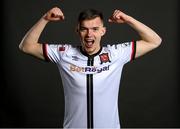 10 February 2022; Lewis Macari during a Dundalk squad portrait session at Oriel Park in Dundalk, Louth. Photo by Stephen McCarthy/Sportsfile