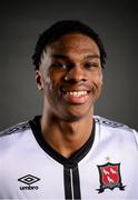 10 February 2022; Mayowa Animasahun during a Dundalk squad portrait session at Oriel Park in Dundalk, Louth. Photo by Stephen McCarthy/Sportsfile