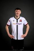 10 February 2022; Mark Hanratty during a Dundalk squad portrait session at Oriel Park in Dundalk, Louth. Photo by Stephen McCarthy/Sportsfile