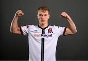 10 February 2022; Greg Sloggett during a Dundalk squad portrait session at Oriel Park in Dundalk, Louth. Photo by Stephen McCarthy/Sportsfile