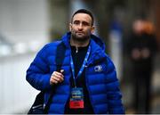 11 February 2022; Dave Kearney of Leinster arrives before the United Rugby Championship match between Leinster and Edinburgh at the RDS Arena in Dublin. Photo by David Fitzgerald/Sportsfile