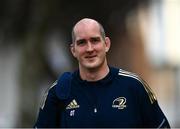 11 February 2022; Devin Toner of Leinster arrives before the United Rugby Championship match between Leinster and Edinburgh at the RDS Arena in Dublin. Photo by David Fitzgerald/Sportsfile