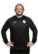 10 February 2022; Finn Harps first team coach Andrew Foley during a Finn Harps squad portrait session at Letterkenny Community Centre in Donegal. Photo by Sam Barnes/Sportsfile