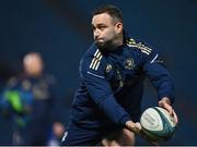 11 February 2022; Dave Kearney of Leinster warms up before the United Rugby Championship match between Leinster and Edinburgh at the RDS Arena in Dublin. Photo by Sam Barnes/Sportsfile