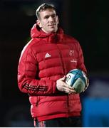 11 February 2022; Chris Farrell of Munster before the United Rugby Championship match between Glasgow Warriors and Munster at Scotstoun Stadium in Glasgow, Scotland. Photo by Paul Devlin/Sportsfile