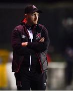 11 February 2022; Dundalk head coach Stephen O'Donnell during the Jim Malone Cup match between Dundalk and Drogheda United at Oriel Park in Dundalk, Louth. Photo by Ben McShane/Sportsfile