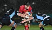 11 February 2022; Jack O'Donoghue of Munster during the United Rugby Championship match between Glasgow Warriors and Munster at Scotstoun Stadium in Glasgow, Scotland. Photo by Paul Devlin/Sportsfile