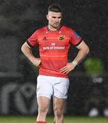 11 February 2022; Shane Daly of Munster dejected after the United Rugby Championship match between Glasgow Warriors and Munster at Scotstoun Stadium in Glasgow, Scotland. Photo by Paul Devlin/Sportsfile