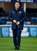 11 February 2022; Edinburgh assistant coach Gareth Baber before the United Rugby Championship match between Leinster and Edinburgh at the RDS Arena in Dublin. Photo by Sam Barnes/Sportsfile