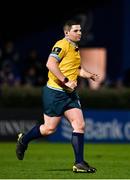 11 February 2022; Referee Adam Jones during the United Rugby Championship match between Leinster and Edinburgh at the RDS Arena in Dublin. Photo by Sam Barnes/Sportsfile
