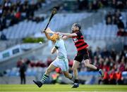 12 February 2022; Colin Fennelly of Shamrocks in action against Barry Coughlan of Ballygunner during the AIB GAA Hurling All-Ireland Senior Club Championship Final match between Ballygunner, Waterford, and Shamrocks, Kilkenny, at Croke Park in Dublin. Photo by Stephen McCarthy/Sportsfile