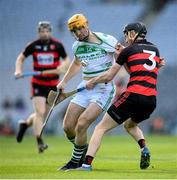 12 February 2022; Colin Fennelly of Shamrocks in action against Barry Coughlan of Ballygunner during the AIB GAA Hurling All-Ireland Senior Club Championship Final match between Ballygunner, Waterford, and Shamrocks, Kilkenny, at Croke Park in Dublin. Photo by Stephen McCarthy/Sportsfile