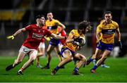 5 February 2022; Manus Doherty of Clare and Blake Murphy of Cork during the Allianz Football League Division 2 match between Cork and Clare at Páirc Ui Chaoimh in Cork. Photo by Ben McShane/Sportsfile