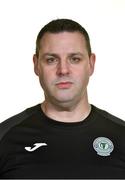 10 February 2022; Finn Harps sports therapist Ronan Steede during a Finn Harps squad portrait session at Letterkenny Community Centre in Donegal. Photo by Sam Barnes/Sportsfile