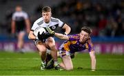 12 February 2022; Jerome Johnston of Kilcoo in action against Hugh Kenny of Kilmacud Crokes during the AIB GAA Football All-Ireland Senior Club Championship Final match between Kilcoo, Down, and Kilmacud Crokes, Dublin, at Croke Park in Dublin. Photo by Stephen McCarthy/Sportsfile