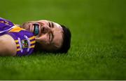 12 February 2022; Aidan Jones of Kilmacud Crokes during the AIB GAA Football All-Ireland Senior Club Championship Final match between Kilcoo, Down, and Kilmacud Crokes, Dublin, at Croke Park in Dublin. Photo by Stephen McCarthy/Sportsfile