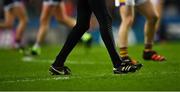 12 February 2022; Eugene Branagan of Kilcoo wearing two types of football boot during the AIB GAA Football All-Ireland Senior Club Championship Final match between Kilcoo, Down, and Kilmacud Crokes, Dublin, at Croke Park in Dublin. Photo by Piaras Ó Mídheach/Sportsfile