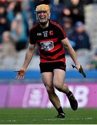 12 February 2022; Peter Hogan of Ballygunner celebrates after his side's victory in the AIB GAA Hurling All-Ireland Senior Club Championship Final match between Ballygunner, Waterford, and Shamrocks, Kilkenny, at Croke Park in Dublin. Photo by Piaras Ó Mídheach/Sportsfile