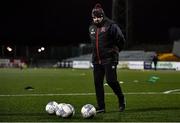 11 February 2022; Dundalk goalkeeping coach Dermot O'Neill before the Jim Malone Cup match between Dundalk and Drogheda United at Oriel Park in Dundalk, Louth. Photo by Ben McShane/Sportsfile