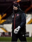 11 February 2022; Dundalk goalkeeping coach Dermot O'Neill before the Jim Malone Cup match between Dundalk and Drogheda United at Oriel Park in Dundalk, Louth. Photo by Ben McShane/Sportsfile