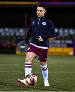 11 February 2022; Chris Lyons of Drogheda United before the Jim Malone Cup match between Dundalk and Drogheda United at Oriel Park in Dundalk, Louth. Photo by Ben McShane/Sportsfile