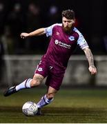11 February 2022; Gary Deegan of Drogheda United during the Jim Malone Cup match between Dundalk and Drogheda United at Oriel Park in Dundalk, Louth. Photo by Ben McShane/Sportsfile