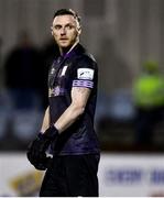11 February 2022; Dundalk goalkeeper Peter Cherrie during the Jim Malone Cup match between Dundalk and Drogheda United at Oriel Park in Dundalk, Louth. Photo by Ben McShane/Sportsfile