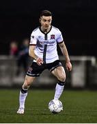 11 February 2022; Darragh Leahy of Dundalk during the Jim Malone Cup match between Dundalk and Drogheda United at Oriel Park in Dundalk, Louth. Photo by Ben McShane/Sportsfile