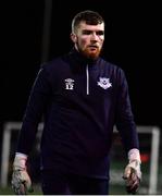11 February 2022; Drogheda United goalkeeper Aaron Davis before the Jim Malone Cup match between Dundalk and Drogheda United at Oriel Park in Dundalk, Louth. Photo by Ben McShane/Sportsfile