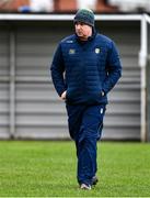 12 February 2022; Antrim manager Darren Gleeson before the Allianz Hurling League Division 1 Group B match between Antrim and Dublin at Corrigan Park in Belfast. Photo by Ben McShane/Sportsfile