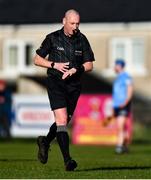 12 February 2022; Referee John Keenan during the Allianz Hurling League Division 1 Group B match between Antrim and Dublin at Corrigan Park in Belfast. Photo by Ben McShane/Sportsfile