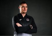 10 February 2022; Manager Darren Murphy during a Cobh Ramblers squad portrait session at St Colman's Park in Cobh. Photo by Harry Murphy/Sportsfile