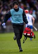 13 February 2022; Laois physiotherapist John Sugrue during the Allianz Hurling League Division 1 Group B match between Waterford and Laois at Walsh Park in Waterford. Photo by Piaras Ó Mídheach/Sportsfile
