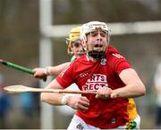 13 February 2022; Luke Meade of Cork during the Allianz Hurling League Division 1 Group A match between Offaly and Cork at St. Brendan's Park in Birr, Offaly. Photo by Michael P Ryan/Sportsfile
