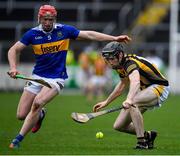 13 February 2022; Tom Phelan of Kilkenny in action against Dillon Quirke of Tipperary during the Allianz Hurling League Division 1 Group B match between Tipperary and Kilkenny at FBD Semple Stadium in Thurles, Tipperary. Photo by Brendan Moran/Sportsfile