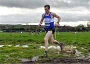 13 February 2022; Dermot McElchar of Finn Valley AC, Donegal, competing in the over 40 men's 7000m at The Irish Life Health National Intermediate, Master, Juvenile B & Relays Cross Country Championships in Castlelyons, Cork. Photo by Sam Barnes/Sportsfile