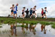 13 February 2022; A general view of athletes competing at The Irish Life Health National Intermediate, Master, Juvenile B & Relays Cross Country Championships in Castlelyons, Cork. Photo by Sam Barnes/Sportsfile