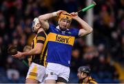 13 February 2022; Jake Morris of Tipperary reacts to missing a chance to score a goal during the Allianz Hurling League Division 1 Group B match between Tipperary and Kilkenny at FBD Semple Stadium in Thurles, Tipperary. Photo by Brendan Moran/Sportsfile