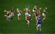 13 February 2022; The Kilkenny players do a last minute warm-up drill as the teams take up their positions before the Allianz Hurling League Division 1 Group B match between Tipperary and Kilkenny at FBD Semple Stadium in Thurles, Tipperary. Photo by Brendan Moran/Sportsfile