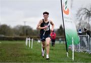 13 February 2022; William Park of United Striders AC, Wexford, on his way to winning the under 17 boy's event at The Irish Life Health National Intermediate, Master, Juvenile B & Relays Cross Country Championships in Castlelyons, Cork. Photo by Sam Barnes/Sportsfile