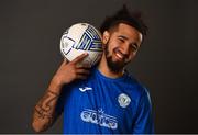 10 February 2022; Bastien Hery during a Finn Harps squad portrait session at Letterkenny Community Centre in Donegal. Photo by Sam Barnes/Sportsfile