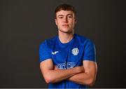 10 February 2022; Nathan Logue during a Finn Harps squad portrait session at Letterkenny Community Centre in Donegal. Photo by Sam Barnes/Sportsfile