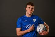 10 February 2022; Nathan Logue during a Finn Harps squad portrait session at Letterkenny Community Centre in Donegal. Photo by Sam Barnes/Sportsfile