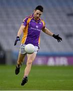 12 February 2022; Aidan Jones of Kilmacud Crokes during the AIB GAA Football All-Ireland Senior Club Championship Final match between Kilcoo, Down, and Kilmacud Crokes, Dublin, at Croke Park in Dublin. Photo by Stephen McCarthy/Sportsfile