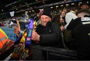 12 February 2022; Kilcoo supporters celebrate after the AIB GAA Football All-Ireland Senior Club Championship Final match between Kilcoo, Down, and Kilmacud Crokes, Dublin, at Croke Park in Dublin. Photo by Stephen McCarthy/Sportsfile