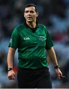 12 February 2022; Referee Seán Hurson during the AIB GAA Football All-Ireland Senior Club Championship Final match between Kilcoo, Down, and Kilmacud Crokes, Dublin, at Croke Park in Dublin. Photo by Piaras Ó Mídheach/Sportsfile