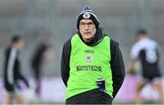 12 February 2022; Kilcoo manager Mickey Moran before the AIB GAA Football All-Ireland Senior Club Championship Final match between Kilcoo, Down, and Kilmacud Crokes, Dublin, at Croke Park in Dublin. Photo by Piaras Ó Mídheach/Sportsfile